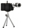 IPhone 4/4S ,New 12X Zoom Optical Lens Phone Telescope Camera Lens with Tripod and Case